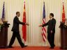 President Barack Obama and Chinese President Hu Jintao