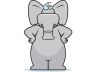 angry elephant