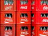 Coca Cola bottles.