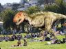 A t-rex in the park