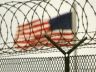 fence and flag