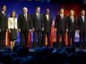The eight 2012 GOP presidential candidates at the CNBC debate.