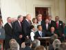 health care reform signing