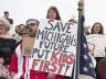 Michigan citizens protest Governor Rick Snyder's cuts to education funding