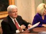 Newt Gingrich at a book signing in Washington DC last October.
