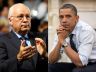 Former Vice President Dick Cheney and President Barack Obama