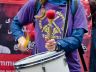A drummer at Occupy Wall Street