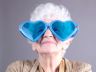 granny with glasses