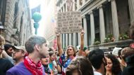 Protestors at OWS 