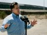 romney at the wall