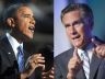 Obama and Romney
