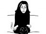Marjane Satrapi self portrait