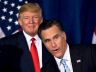 Mitt Romney and Donald Trump