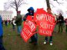 Tea party supporters of Gov. Scott Walker rally in Madison on April. 16, 2011.