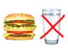 burger and no clean water